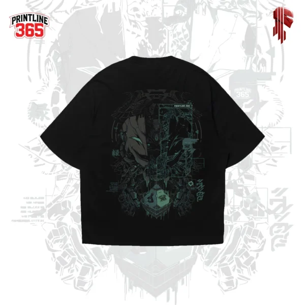 11 T-shirt Over Size Joker 3code Black