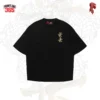 16 T-shirt Over Size Dragon Reign Black