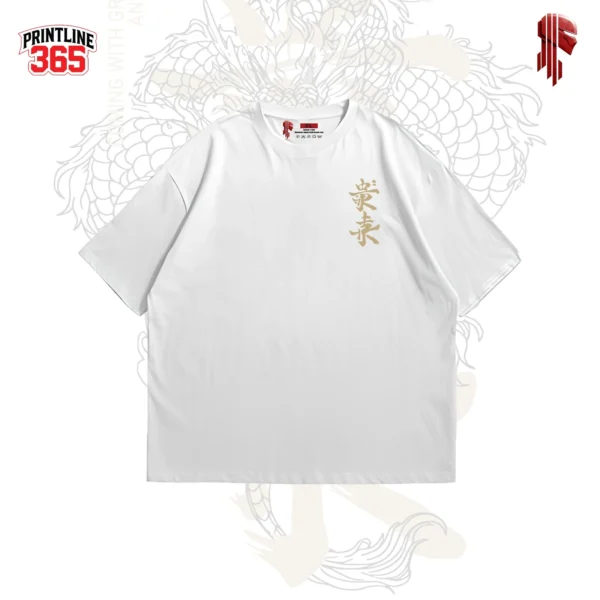 19 T-shirt Over Size Dragon Reign