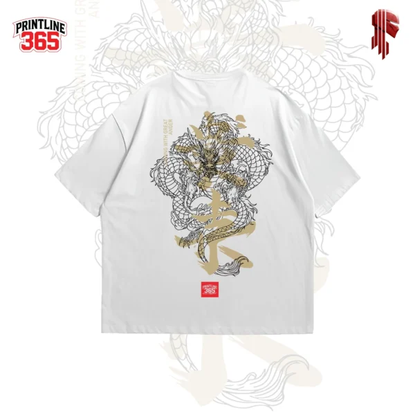 20 T-shirt Over Size Dragon Reign