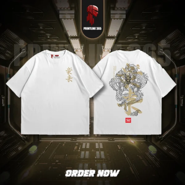 22 T-shirt Over Size Dragon Reign