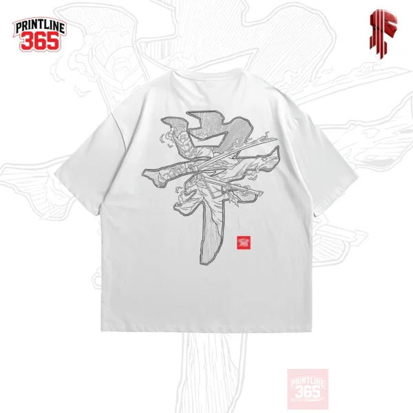 27 T-shirt Over Size Tokyo Script