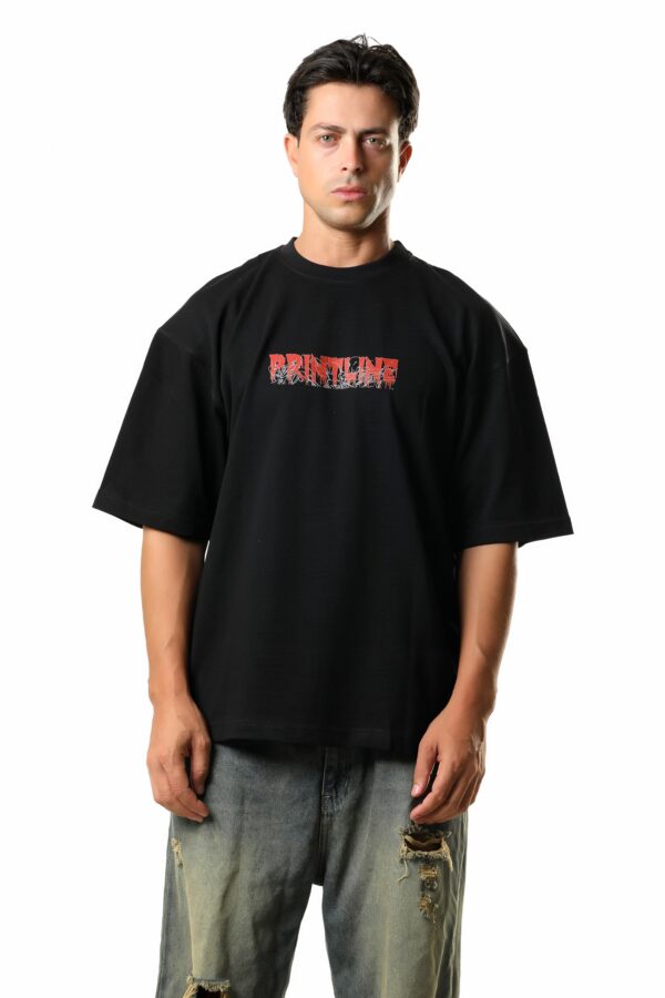 img_8696 T-shirt Over Size Black Venom