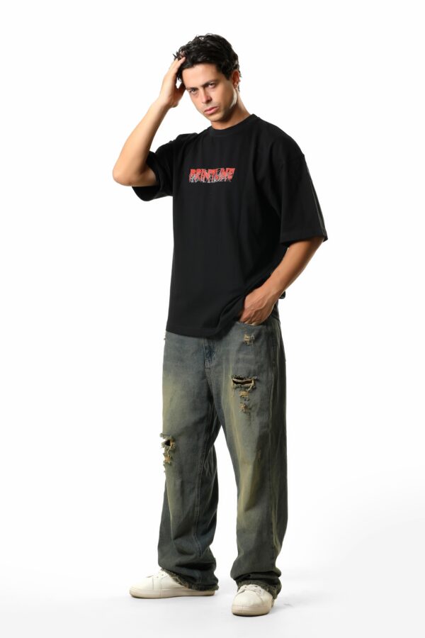 img_8697 T-shirt Over Size Black Venom