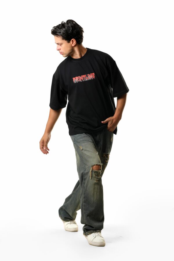 img_8699 T-shirt Over Size Black Venom