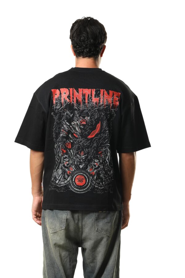 img_8700 T-shirt Over Size Black Venom