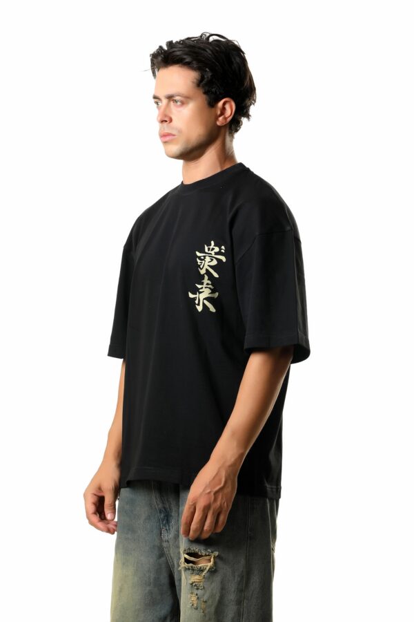 img_8708 T-shirt Over Size Dragon Reign Black
