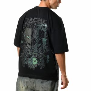 T-shirt Over Size Joker 3code Black