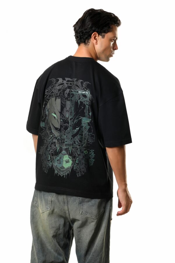 img_8712 T-shirt Over Size Joker 3code Black