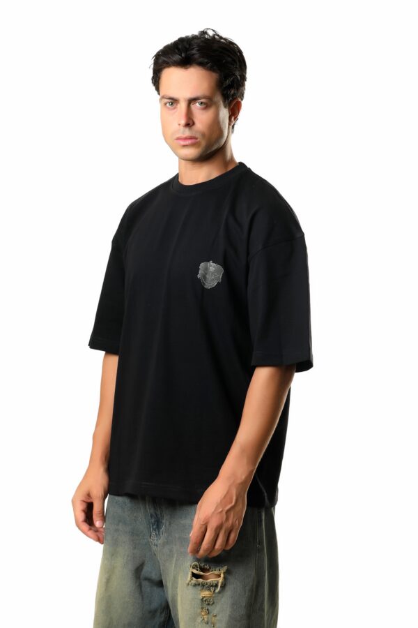 img_8713 T-shirt Over Size Joker 3code Black