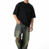 img_8715 T-shirt Over Size Joker 3code Black