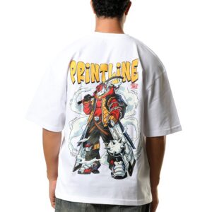 T-shirt Over Size Mecha Oni