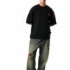 img_8728-2 T-shirt Over Size Tokyo Script Black