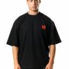 img_8730-2 T-shirt Over Size Tokyo Script Black