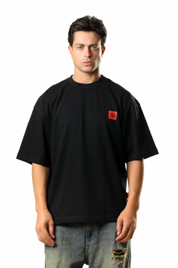 img_8730-2 T-shirt Over Size Tokyo Script Black