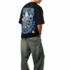T-shirt Over Size Blue Viper Black