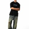 T-shirt Over Size Blue Viper Black
